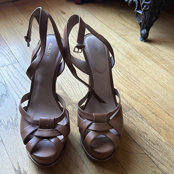 Aldo Shoes - Never Worn nude ALDO Heel